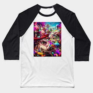 Fear And Loathing In Wonderland #27 Baseball T-Shirt